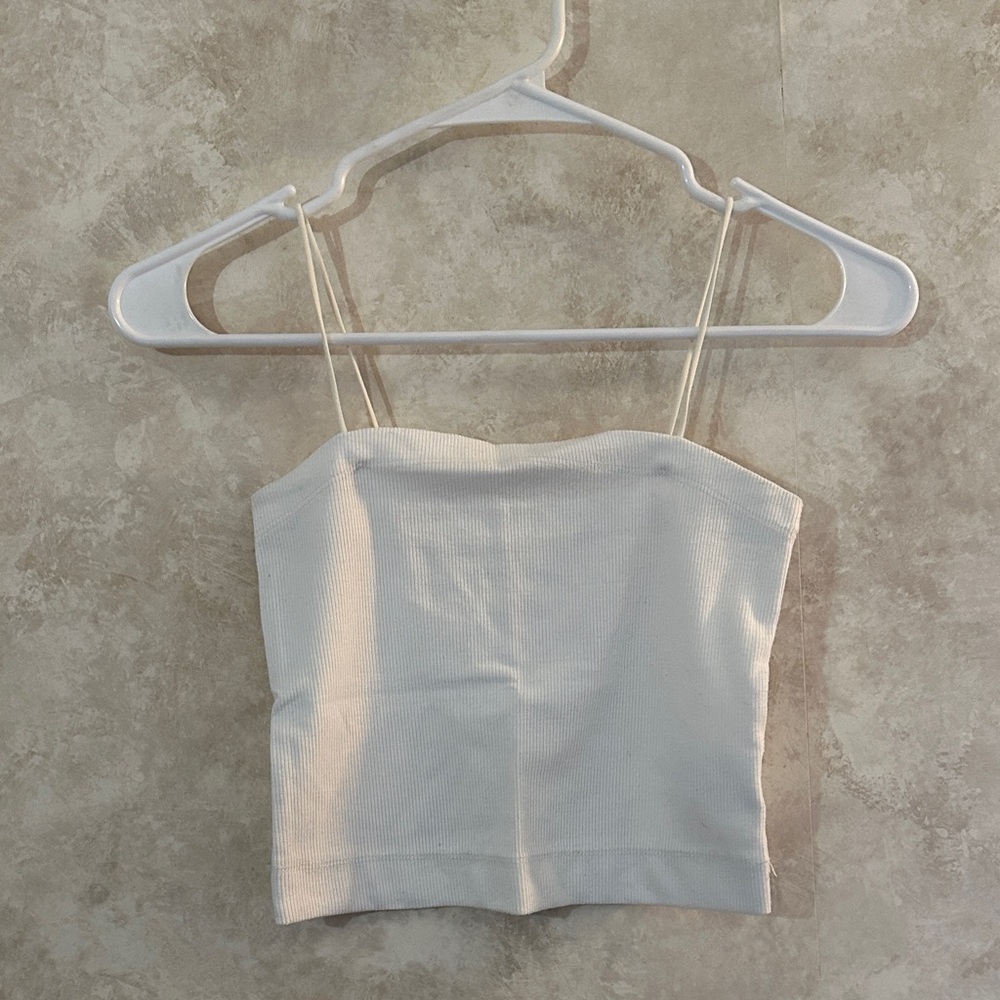American Eagle Outfitters White Camisole Top